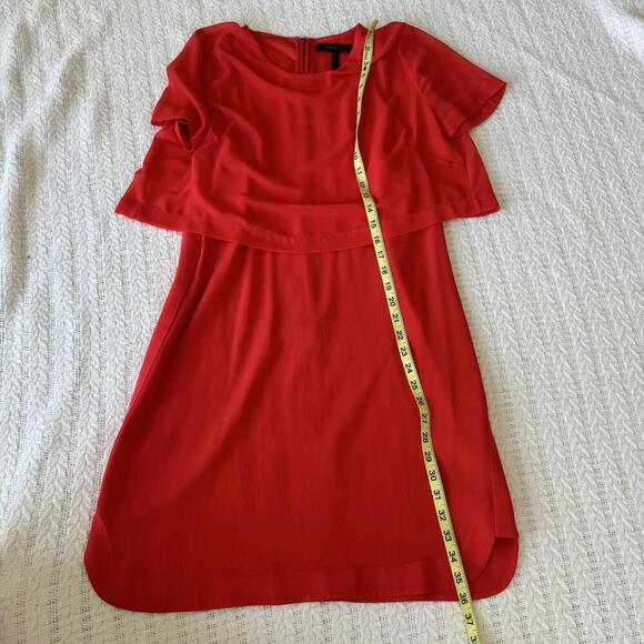BCBG Mini Coral Red Dress - Size S - Picture 6 of 7